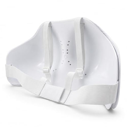 Women’s Fencing Chest Protector, Hema Chest Guard with Polyester-Covered Front Panel and Adjustable Back Straps, Lightweight Training Chest Guard for Hema and Fencing - size: Medium