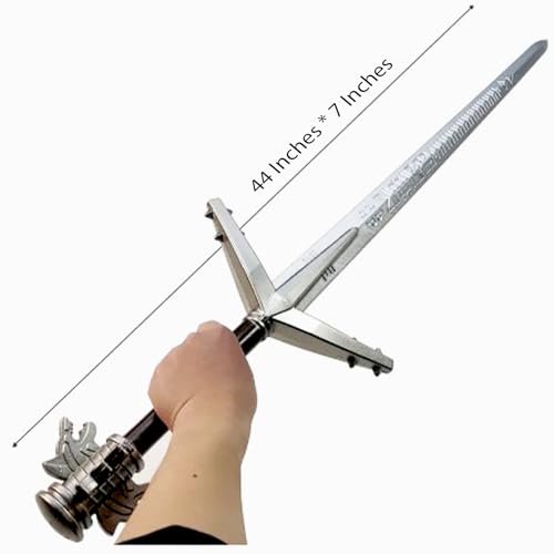 41 Inch Medieval Foam Hunting Long Sword for Cosplay LARP Costume Halloween - style: Aerondight