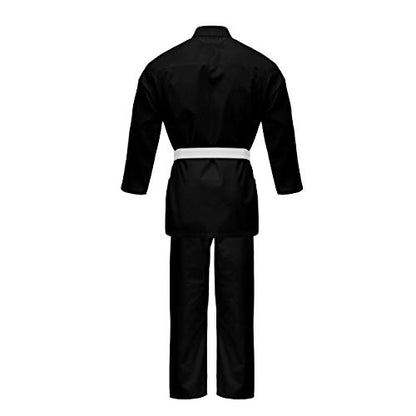 Lightweight Karate Gi - Kids to Adults - Jaguar Pro Gear (Belt Included) - color: Black, size: 5