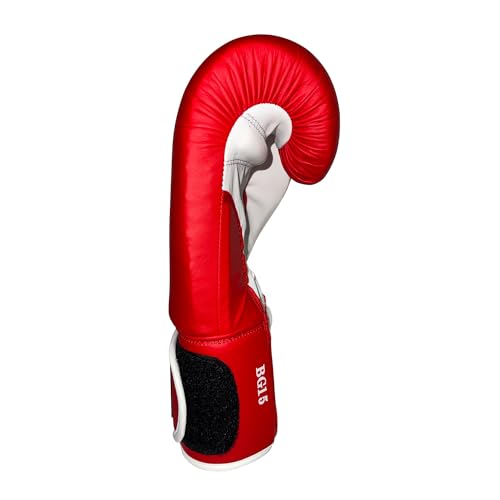 Ringside Striker Boxing Training Sparring Gloves - color: Red/White, size: Large-X-Large