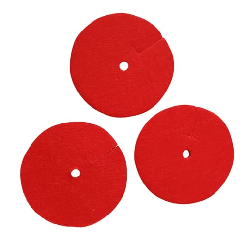 LEONARK 3 Packs Fencing Sword Replaceable Pad Heavy Felt Alternative Pad for Fencing Epee Foil Saber Sword Guard - color: 3 Packs for Epee