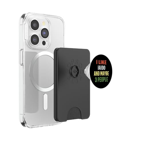 Iaido Instructor / Iaido Student / I Like Iaido And 3 People PopSockets PopWallet for MagSafe - style: Magnetic PopWallet
