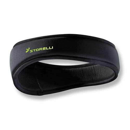 Storelli ExoShield Soccer Head Guard, Protective Padded Headgear - color: Black / Slim, size: 4