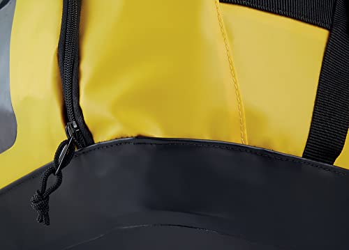 PETZL, DUFFEL 85L, Medium Capacity Transport Bag, Yellow - color: Yellow/Black
