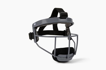 Defender Fielder’s Wire Mask - High-Impact Steel Infielder Face Guard for Softball & Baseball - Adult & Youth Sizes - Lightweight, Maximum Visibility & Secure Fit - color: Charcoal, size: Youth
