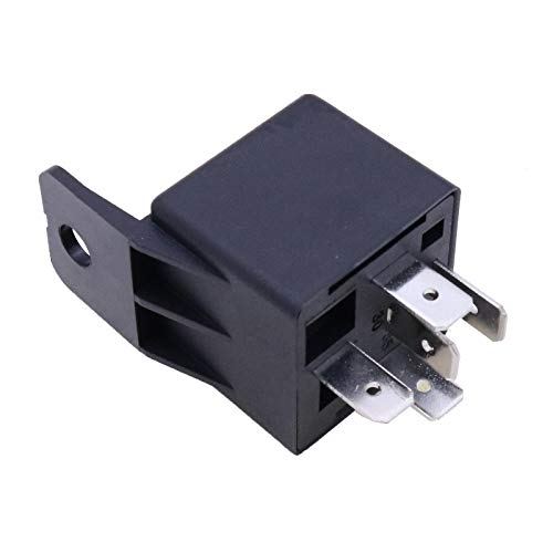 12V Relay GY20437 Compatible with John Deere 46 108 108-14.5 107H 107S 92H D105 D140 L100 L105 L110 L111 L118 X105 X115R X135R X155R X165