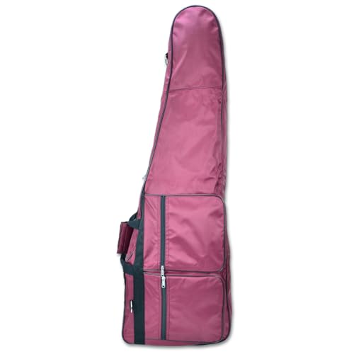 Fencing Bag - Junior Fencing Equipment Bag - Portable Fencing Sword Bag with Handle and Shoulder Strap - color: Burgundy