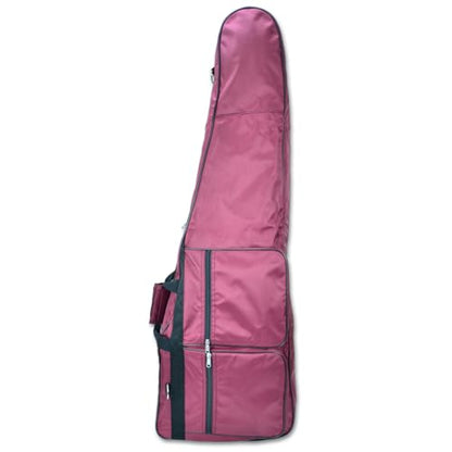Fencing Bag - Junior Fencing Equipment Bag - Portable Fencing Sword Bag with Handle and Shoulder Strap - color: Burgundy