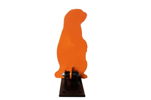 Do-All Outdoors Do All Outdoors Prairie Popper Pop-Up Steel .22 Shooting Target,Orange