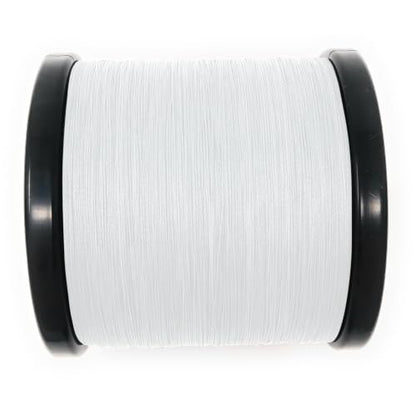 Reaction Tackle Braided Fishing Line, Pro Grade Braid, Fresh and Saltwater - color: White, size: 6 Lb (150 Yards)