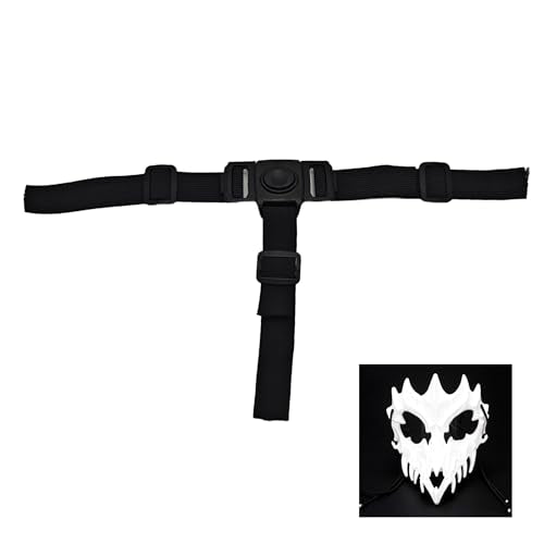 2 Pack Adjustable Mask Strap Kit Including Elastic Bands Sliders 3-Way Quick Release Buckle for Cosplay Masks Adjustable Mask Straps for Back of Head Cosplay