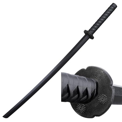 Master USA Training Sword, Black Polypropylene Samurai Style Handle-Sparring Practice Equipment - style: 1802