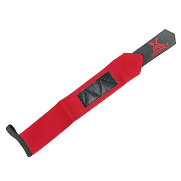 Shot Put Wrist WRAP Thrower X Wrist WRAP - color: Red