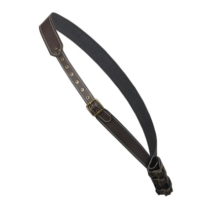 BLESSUME Medieval Knight Belt with Sword Frog Holster Rapier Scabbard Holder 1pc - color: Brown 1