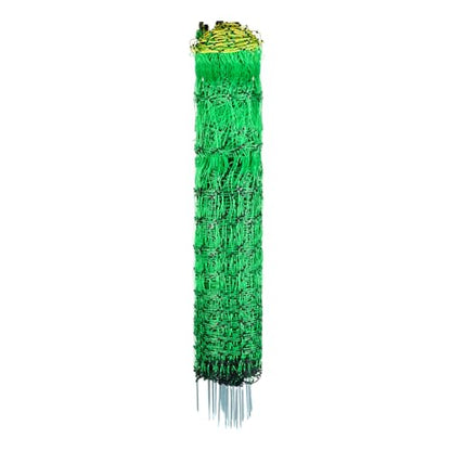 VEVOR Electric Fence Netting, 50" H x 164' L, Livestock Net Fencing with Posts & Stakes, Portable Mesh Nets for Goats, Sheep, Deer, Hogs, Dogs, Electric Fencing for Backyards, Gardens, Farms, Ranches - size: 50in x 164ft, style: Livestock