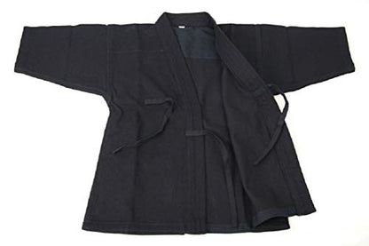 E-BOGU 100% Cotton Kendo gi, Available in Navy Blue and White, Martial Arts Jacket, Top Only - color: Navy Blue, size: 5