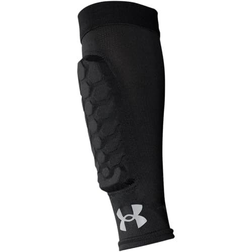 Gameday Armour Pro Padded Forearm Sleeves Black S/M - size: Small-Medium