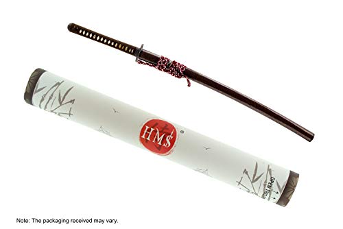 Hand Forged 1045 Carbon Steel Peony Katana, Heat Tempered Full Tang Sword