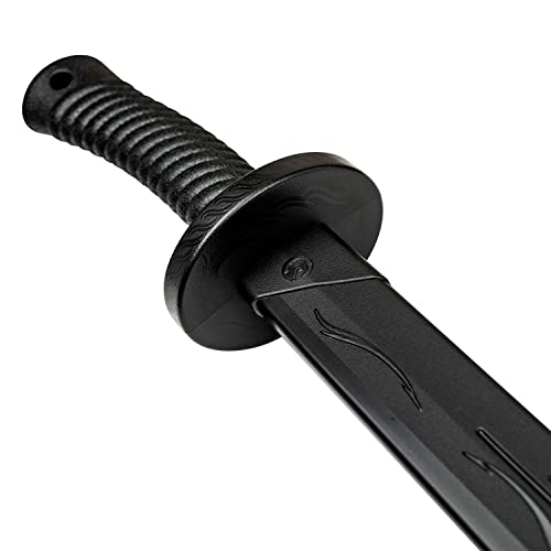 Master USA Polymer Training Equipment, Black Polypropylene Blade, Martial Arts Training Gear, Rounded Tip- Practice, Cosplay - style: Medieval Sty