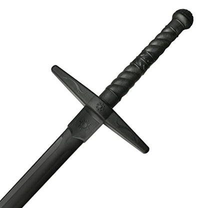 Master USA Polymer Training Equipment, Black Polypropylene Blade, Martial Arts Training Gear, Rounded Tip- Practice, Cosplay - style: Board Swor