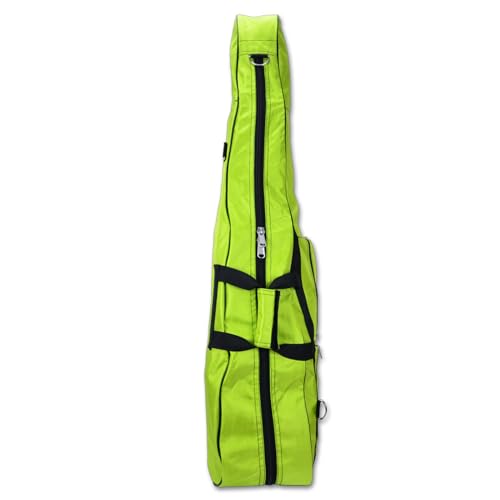 Fencing Bag - Junior Fencing Equipment Bag - Portable Fencing Sword Bag with Handle and Shoulder Strap - color: Grass Green