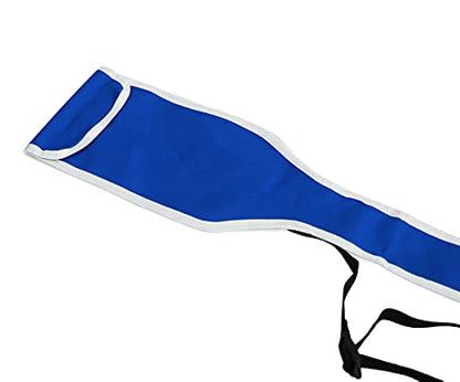 LEONARK Fencing Sword Sling Shoulder Bag for Foil Epee and Saber - Hema Longsword Bag Cover Case for Fencing Weapons - style: Sword Bag-blue