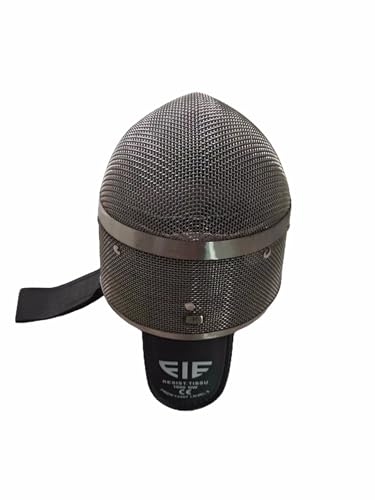 ASAki LV2 CE1600N Hema Fencing Mask,Constructed of Stainless Steel,with Full Coverage Lining,Breathable and Adjustable. - size: Large