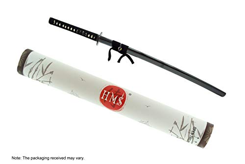 Katana Samurai Sword, 1045 Carbon Steel, Hand Forged, Full Tang - color: Iron 840