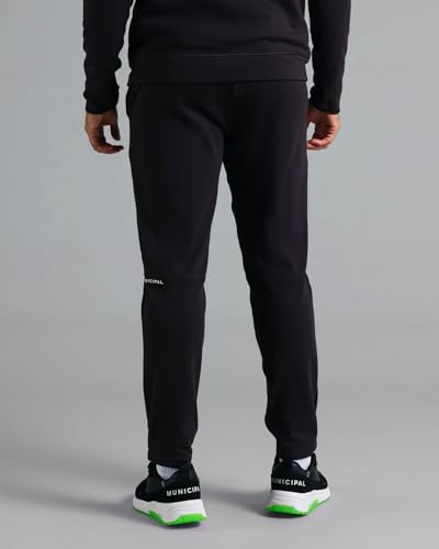 MUNICIPAL Men's Training Camp Pro Pants - color: Solid Black, size: Large
