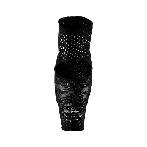 Leatt 3DF Hybrid Elbow Guard - color: White/Black, size: Small-Medium