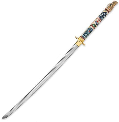 Highlander Dragon Katana with Lacquered Saya - 1045 High Carbon Steel