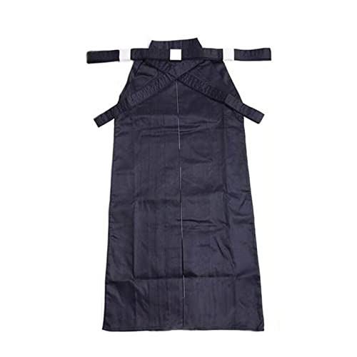 Kendo Tops Aikido Samurai Hakama Martial Arts Clothing Kimono Shirts Costumes - color: Skirt-blue, size: 150CM