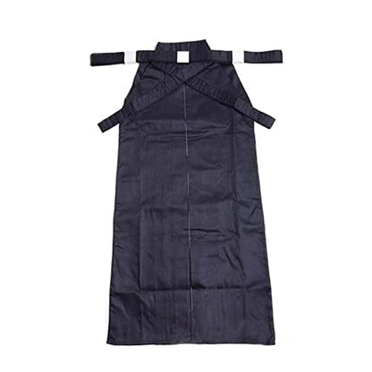 Kendo Tops Aikido Samurai Hakama Martial Arts Clothing Kimono Shirts Costumes - color: Skirt-blue, size: 150CM