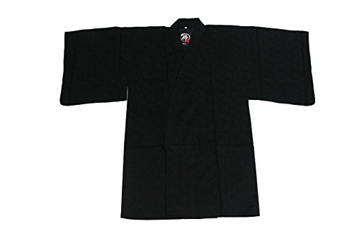 Edoten Japanese Samurai Hakama Uniform - color: 1bk-navy, size: X-Large