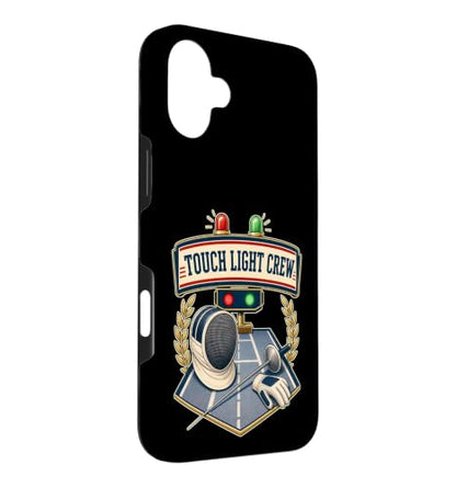 Touch Light Crew Fencing Scoring Box Case for iPhone 16 Plus