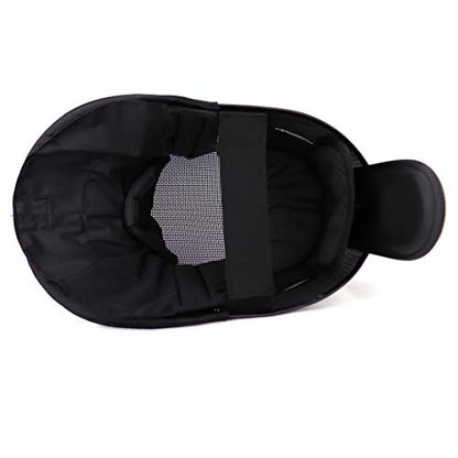 LEONARK Armoury Hema Helmet- Fencing Coach Mask - CE 350N Certified National Grade Masque - Fencing Protective Gear with Storage Bag - color: Detachable, size: Small