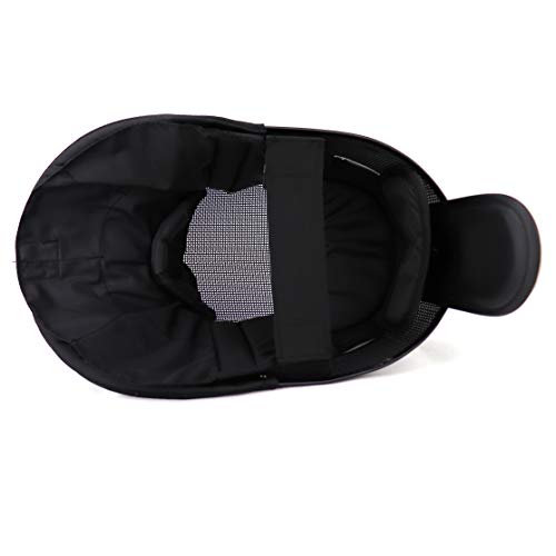 LEONARK Armoury Hema Helmet- Fencing Coach Mask - CE 350N Certified National Grade Masque - Fencing Protective Gear with Storage Bag - color: Detachable, size: Medium