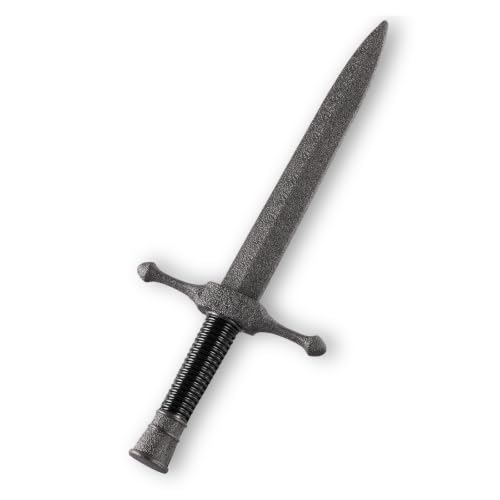 16" PU Fake Foam Sword Toy, 1 Pcs Fake Foam Dagger Knife - size: 1 Pcs(Black)