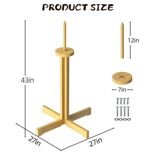 MR Wooden Kendo Tameshigiri Practice Stand 43” Rubberwood