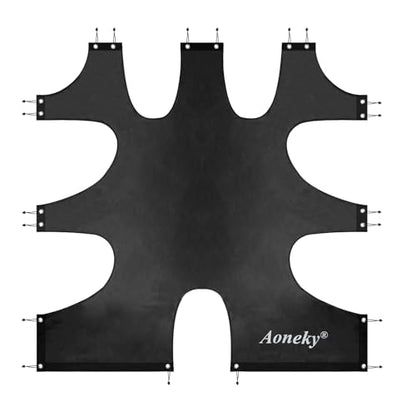 Aoneky 6x6ft Lacrosse Goal Shooting Target - Corner Targets for Shooting Practice
