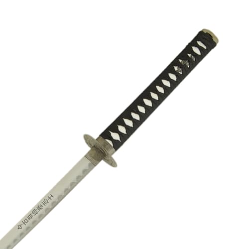MASTER USA - Hand Carved Katana Sword with Samurai Bushido Code on Scabbard, 1045 Steel, 41.5 Inches Overall, Includes Display Stand - color: Sword of Loyalty