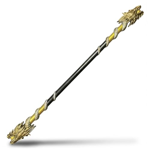 Fang Foam Prop Set for Cosplay, Display & LARP, Non-Functional Costume Accessory Designed for Role Play - style: Divine Quarterstaff