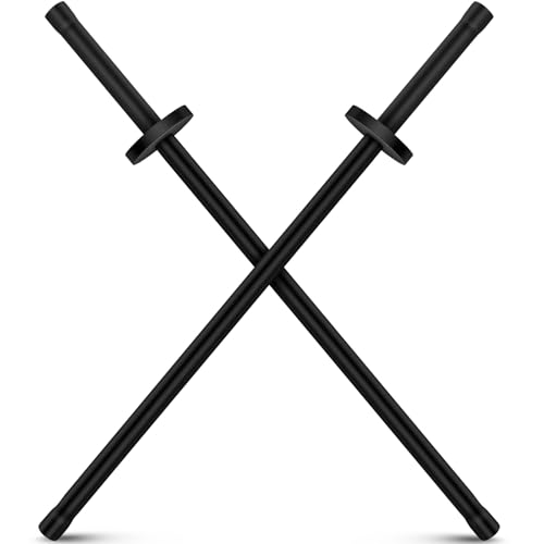 JellyArch 2 Pcs 33.5" Foam Sword Practice Training - color: Black