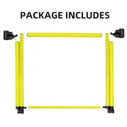 Hurdles Training Equipment, Adjustable Height Hurdles Track and Field