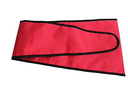 LEONARK Fencing Sword Sling Shoulder Bag for Foil Epee and Saber - Hema Longsword Bag Cover Case for Fencing Weapons - style: Dual Sword Bag-red