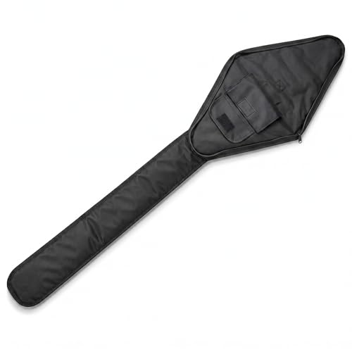 HEMA Sword Bag, 1680D Polyester HEMA Bag for Longsword, Saber, Rapier and Training Weapons, Padded Sword Carrying Case with Shoulder Strap, Black - size: One Sword