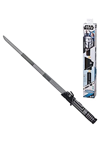 STAR WARS Lightsaber Forge Darksaber Electronic Extendable Black Lightsaber Toy, Customizable Roleplay Toy for Kids Ages 4 and Up (Amazon Exclusive)