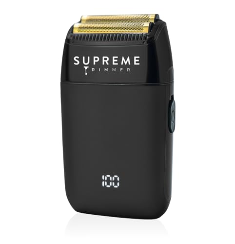 Supreme Trimmer Crunch Lite Professional Double Foil Shaver STF600 Men - color: Black