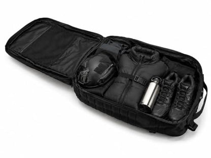 Large Black Tactical Backpack for Men - color: Black