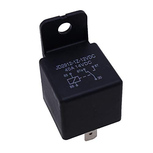 12V Relay GY20437 Compatible with John Deere 46 108 108-14.5 107H 107S 92H D105 D140 L100 L105 L110 L111 L118 X105 X115R X135R X155R X165